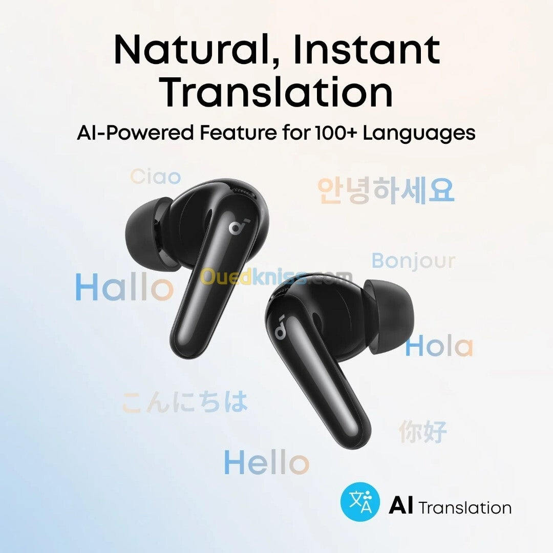ANKER Soundcore R60i NC – Écouteurs Bluetooth 6.1  ANC avec Traduction IA