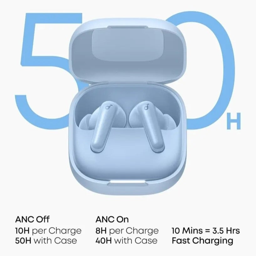 ANKER Soundcore R60i NC – Écouteurs Bluetooth 6.1  ANC avec Traduction IA