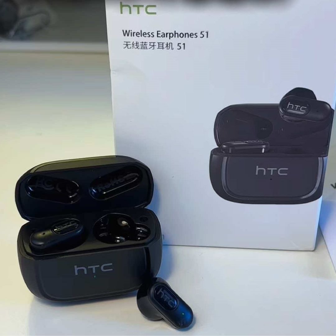 HTC NE51 – Écouteurs Bluetooth 6.0 avec Traduction IA 135+ Langues