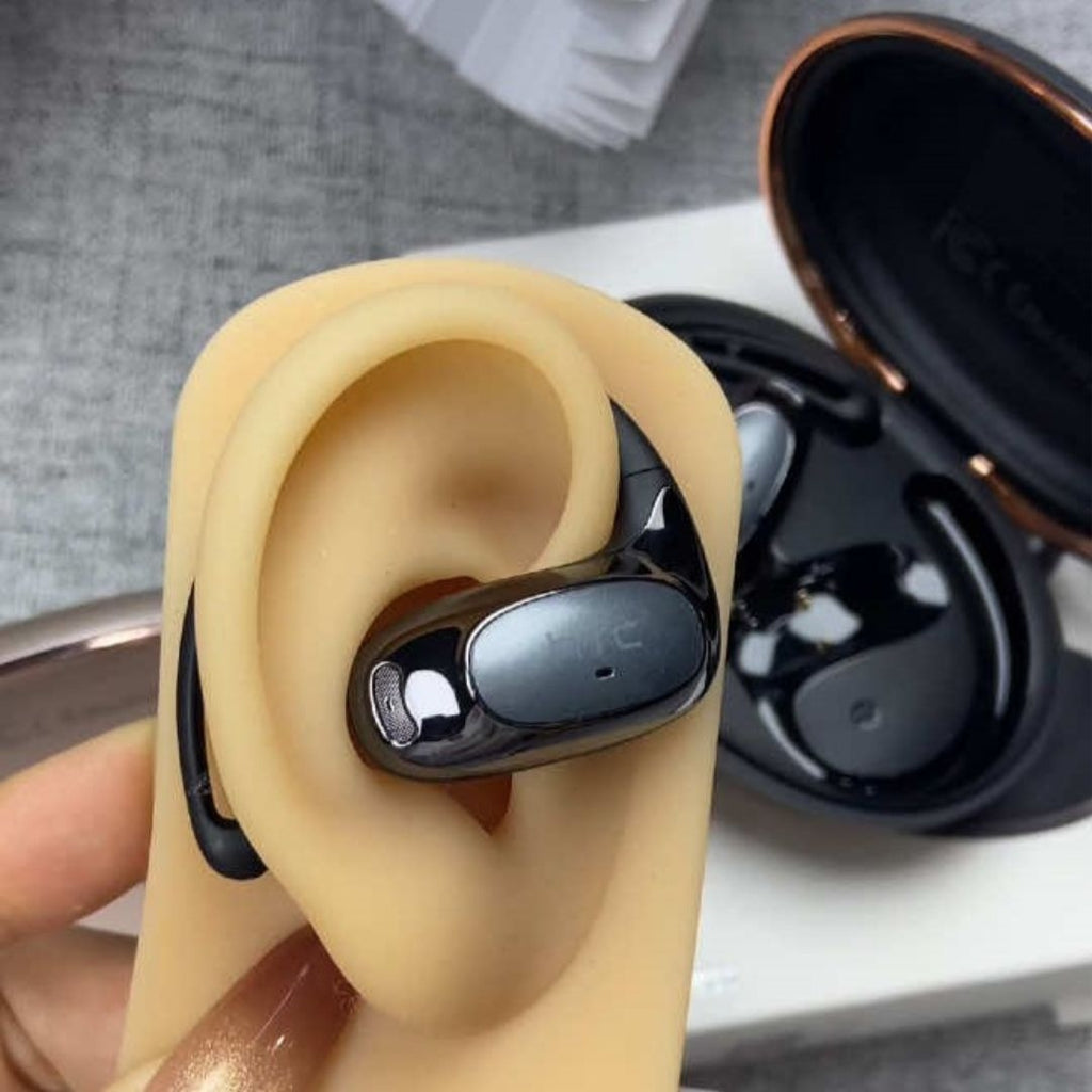HTC NE35 – Écouteurs Bluetooth 6.0 Open-Ear avec Traduction IA en Temps Réel