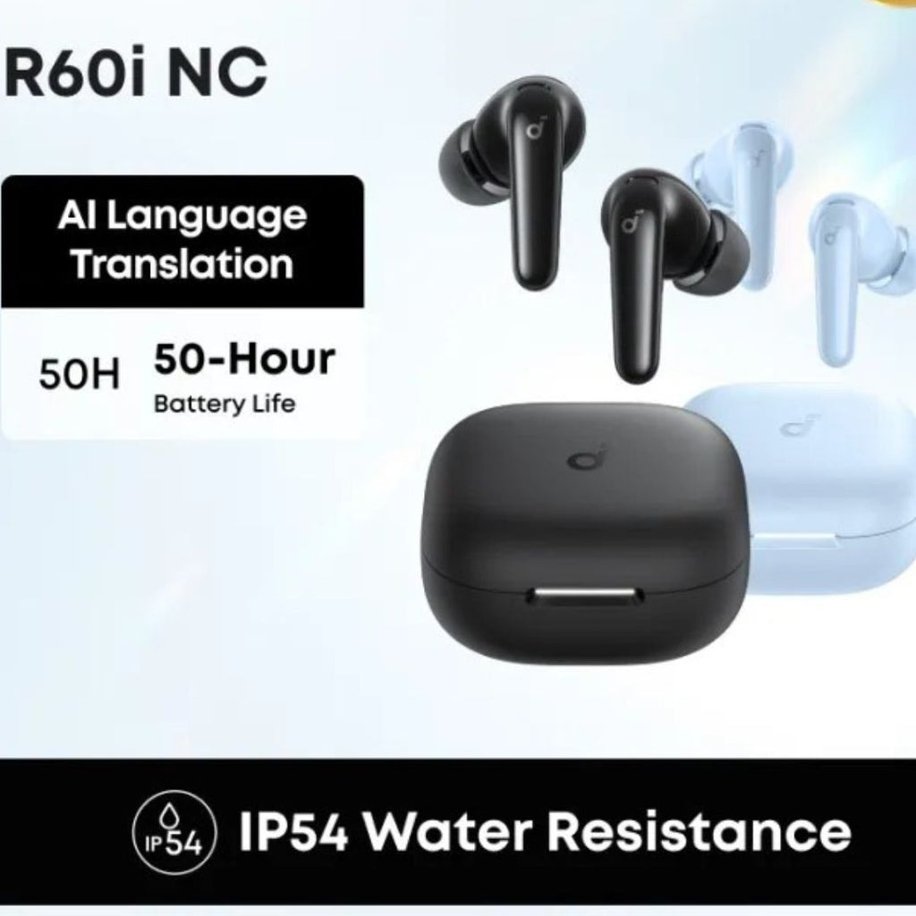 ANKER Soundcore R60i NC – Écouteurs Bluetooth 6.1  ANC avec Traduction IA