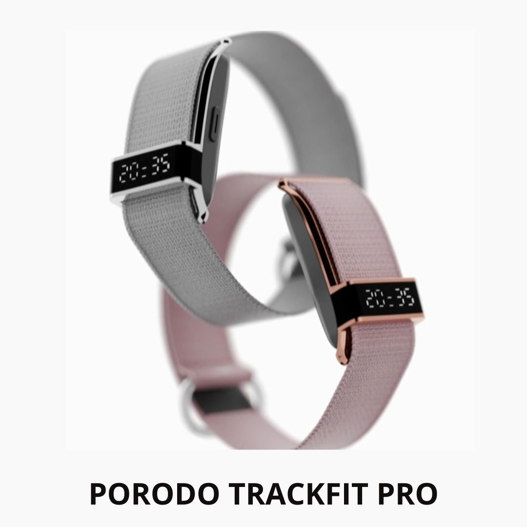 PORODO TRACKFIT PRO – Bracelet Connecté Bluetooth 5.2 IP68 avec Autonomie 10 Jours