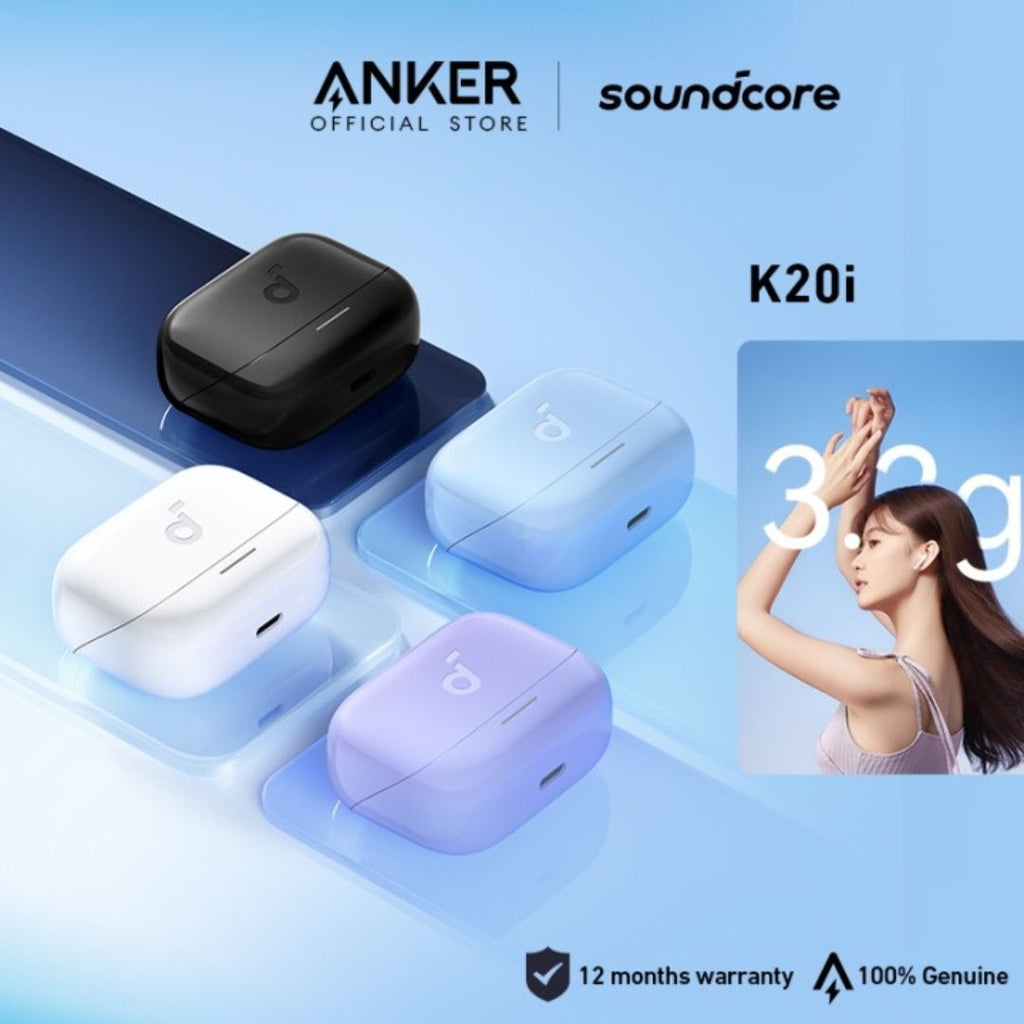 Anker Soundcore K20i Original – Écouteurs Bluetooth 5.3 HD , ENC IA & 36H d’Autonomie