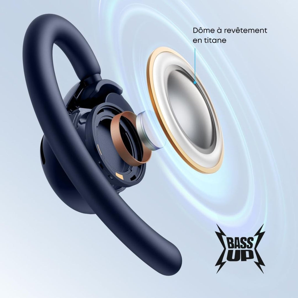 ANKER Soundcore V20i – Écouteurs Bluetooth 5.4 avec 4 Micros IA Et  36H d’Autonomie
