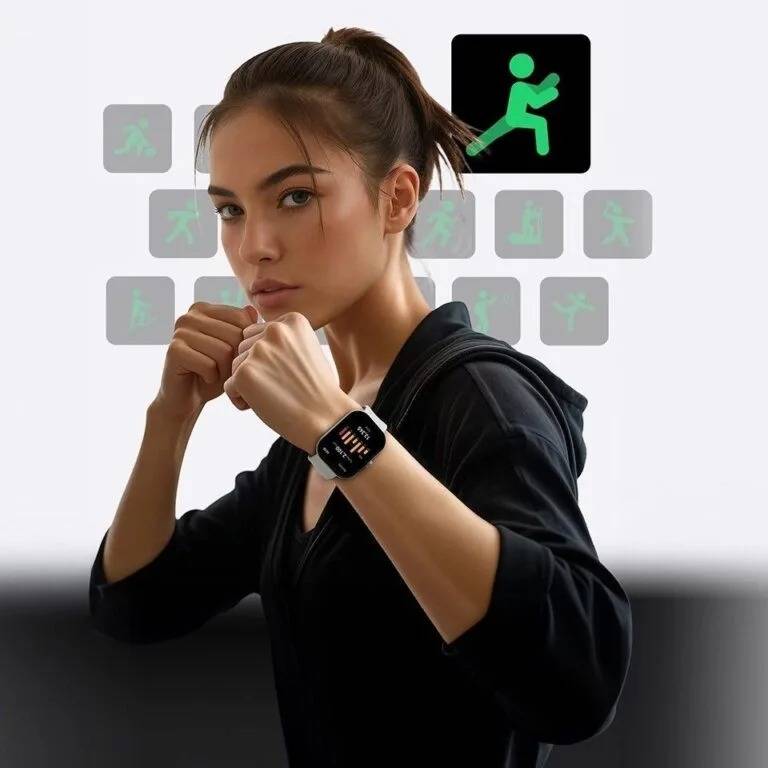 Xiaomi HAYLOU Watch S6 – Smart Watch Bluetooth 5.3 , Écran HD 2.01"  ,  Appels Bluetooth
