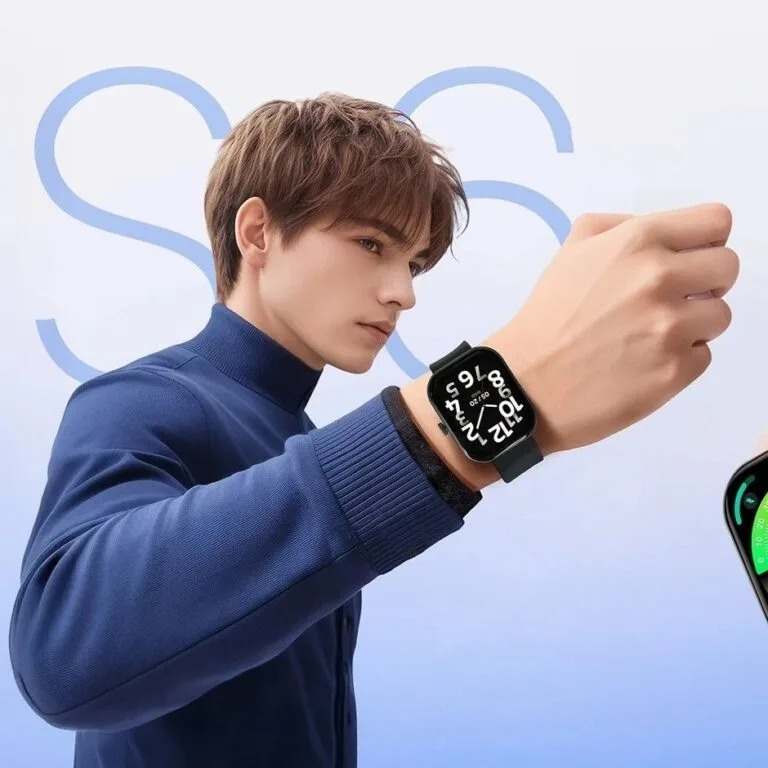 Xiaomi HAYLOU Watch S6 – Smart Watch Bluetooth 5.3 , Écran HD 2.01"  ,  Appels Bluetooth