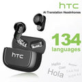 HTC NE51 – Écouteurs Bluetooth 6.0 avec Traduction IA 135+ Langues