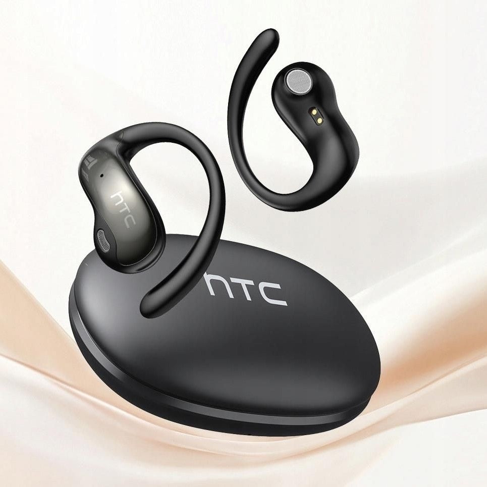 HTC NE19 – Écouteurs Bluetooth 6.0 avec Traduction IA 135 Langues