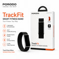 PORODO TrackFit – Bracelet Connecté Bluetooth 5.4 , Appels Bluetooth , IP68 ,2 Bracelets