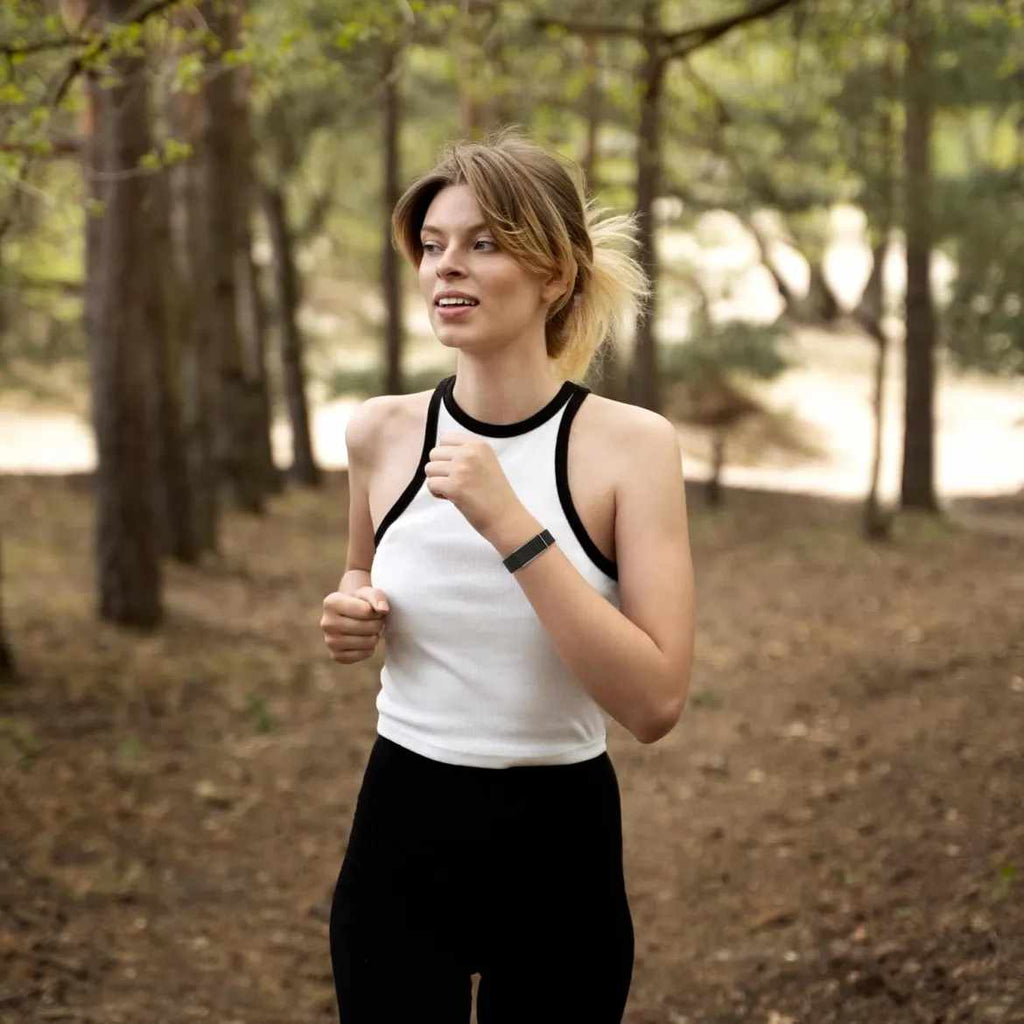 PORODO TrackFit – Bracelet Connecté Bluetooth 5.4 , Appels Bluetooth , IP68 ,2 Bracelets