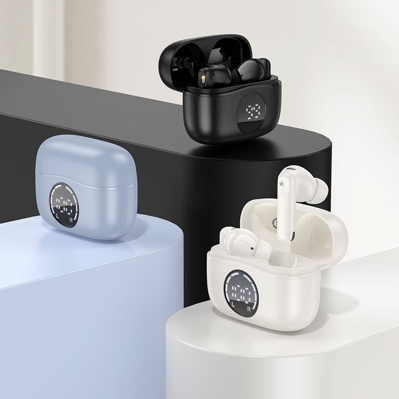 Hoco EQ22 Singer – Écouteurs Bluetooth 5.4 avec ANC & ENC avec Autonomie 35 Heures