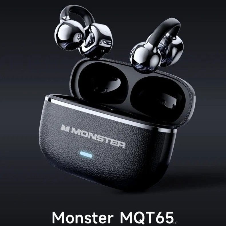 Monster MQT65 – Écouteurs Bluetooth 6.0 avec ANC & ENC et  Autonomie jusqu'à 24 Hr