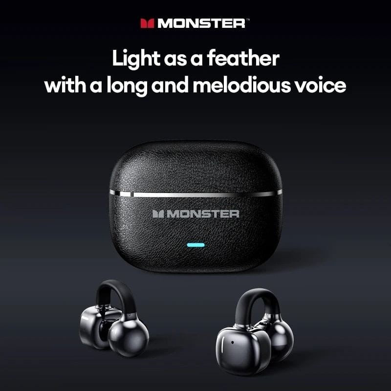 Monster MQT65 – Écouteurs Bluetooth 6.0 avec ANC & ENC et  Autonomie jusqu'à 24 Hr