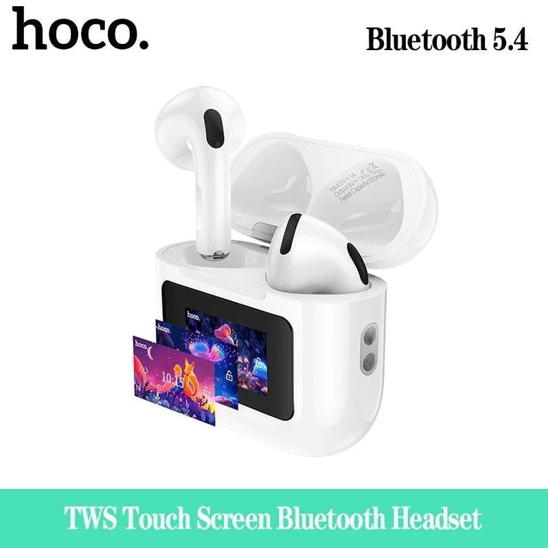HOCO EW73  – Écouteurs Bluetooth 5.4 avec Écran Tactile Intelligent