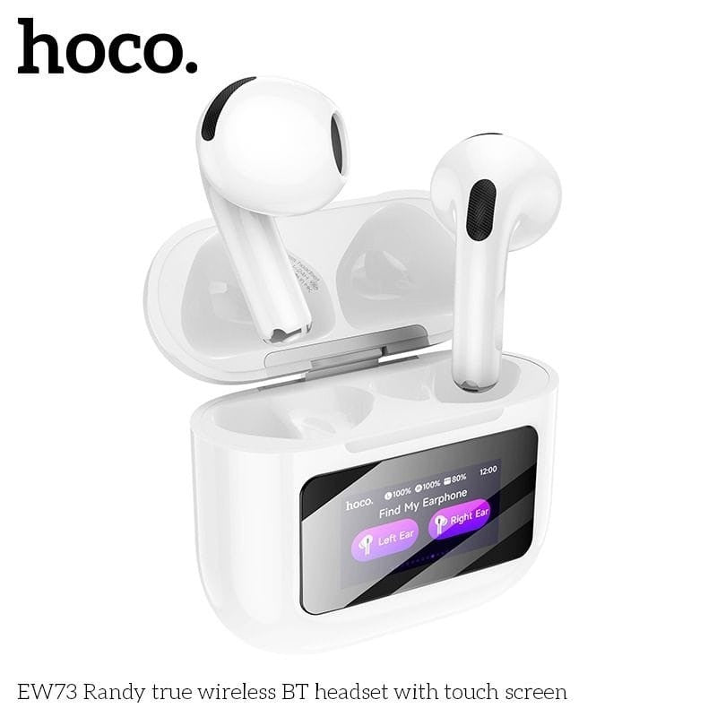 HOCO EW73  – Écouteurs Bluetooth 5.4 avec Écran Tactile Intelligent
