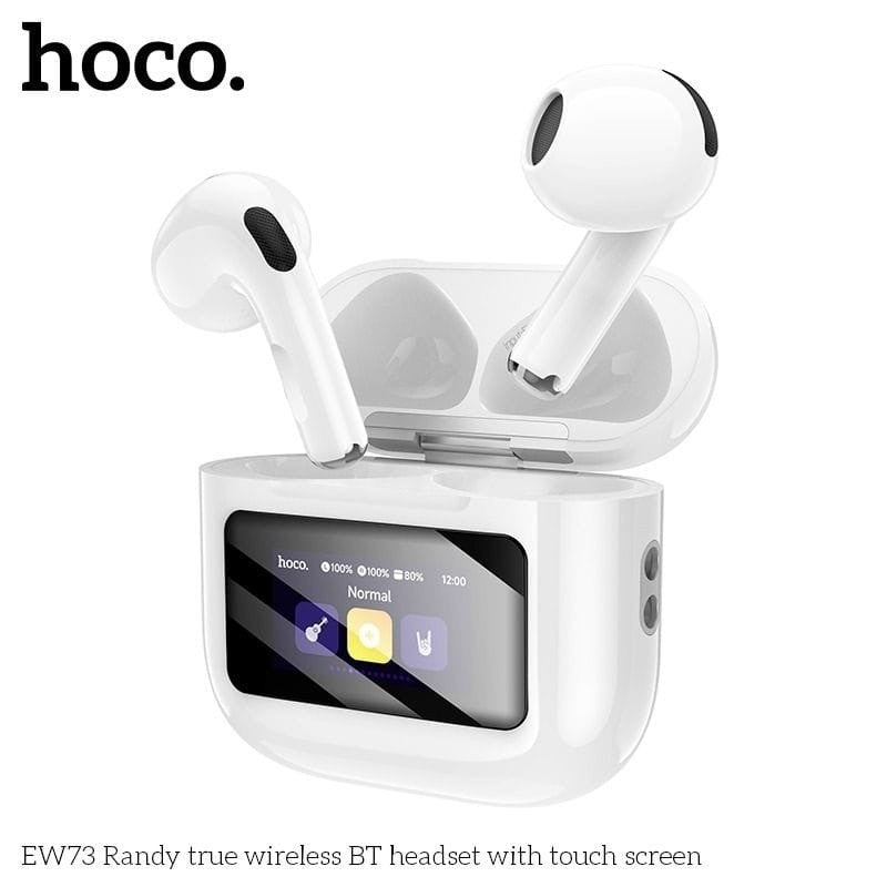 HOCO EW73  – Écouteurs Bluetooth 5.4 avec Écran Tactile Intelligent