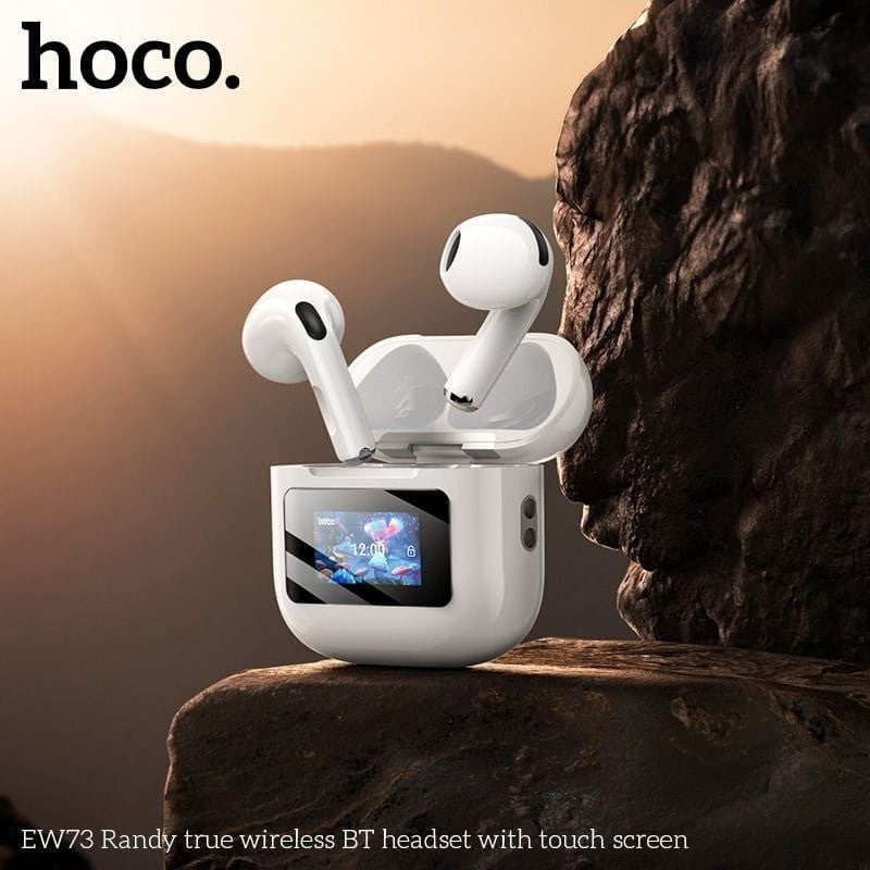 HOCO EW73  – Écouteurs Bluetooth 5.4 avec Écran Tactile Intelligent