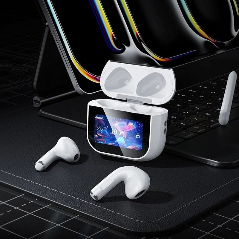 Hoco EW82 Sparkle – Écouteurs Bluetooth 5.4 avec Écran Tactile Intelligent