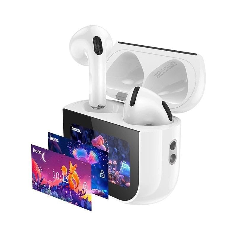 Hoco EW82 Sparkle – Écouteurs Bluetooth 5.4 avec Écran Tactile Intelligent