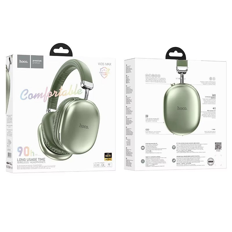 HOCO W35 Max –  Casque Bluetooth 5.3 Sans Fil avec 90 Hr d'autonomie