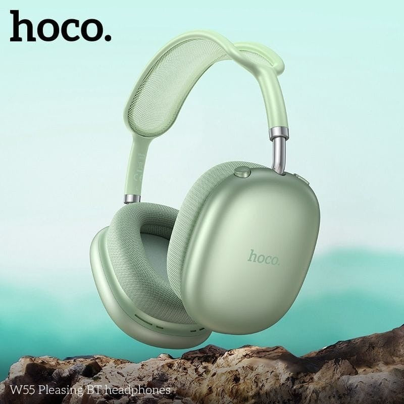 HOCO W55 Original – Casque Bluetooth 5.4 avec Autonomie jusqu'à 90 Heures