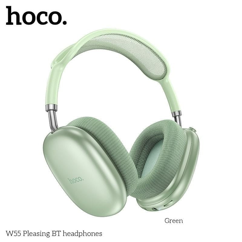 HOCO W55 Original – Casque Bluetooth 5.4 avec Autonomie jusqu'à 90 Heures