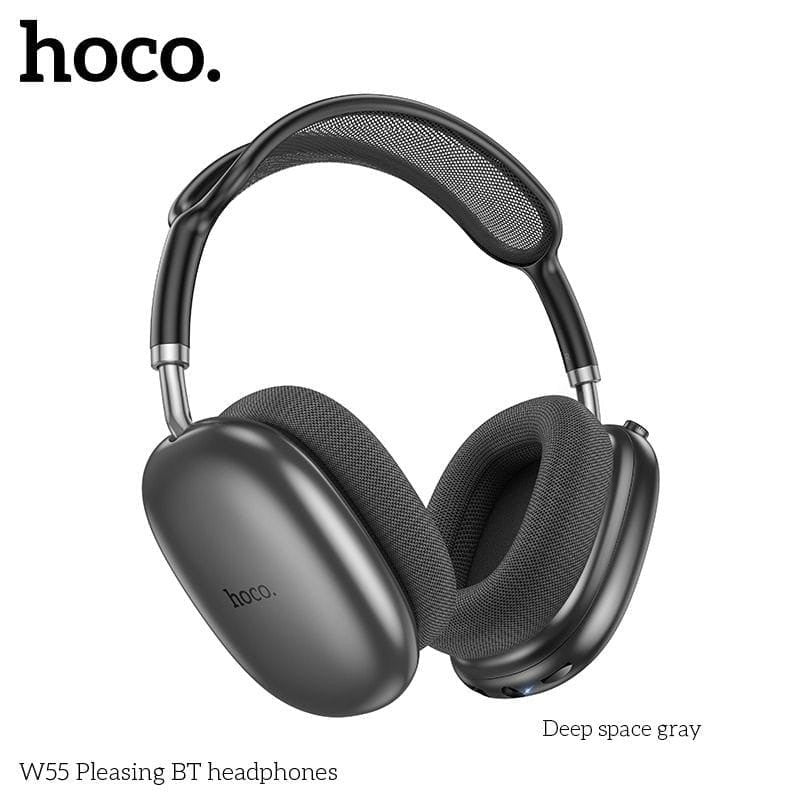 HOCO W55 Original – Casque Bluetooth 5.4 avec Autonomie jusqu'à 90 Heures