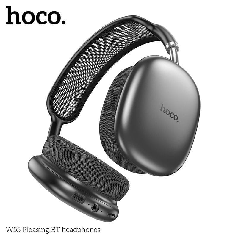 HOCO W55 Original – Casque Bluetooth 5.4 avec Autonomie jusqu'à 90 Heures