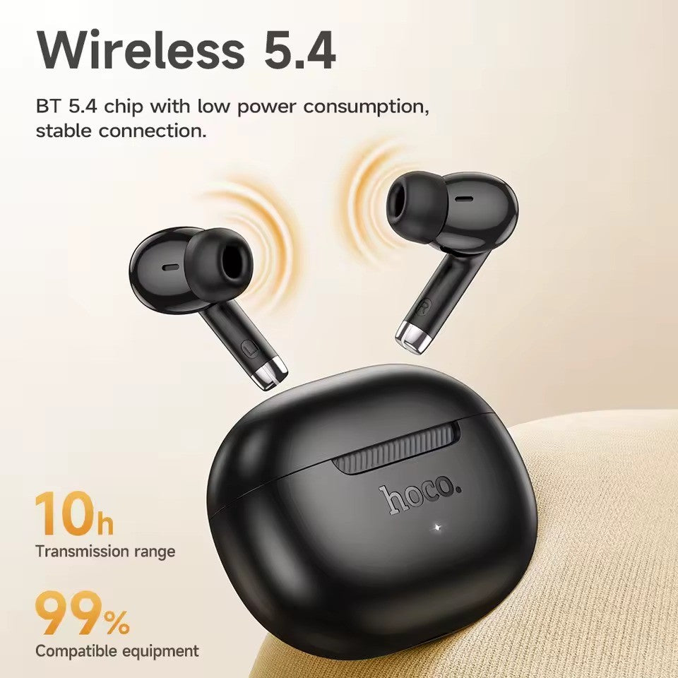 HOCO EQ24 – Écouteurs Bluetooth 5.4 avec Autonomie jusqu'à 30 Heures