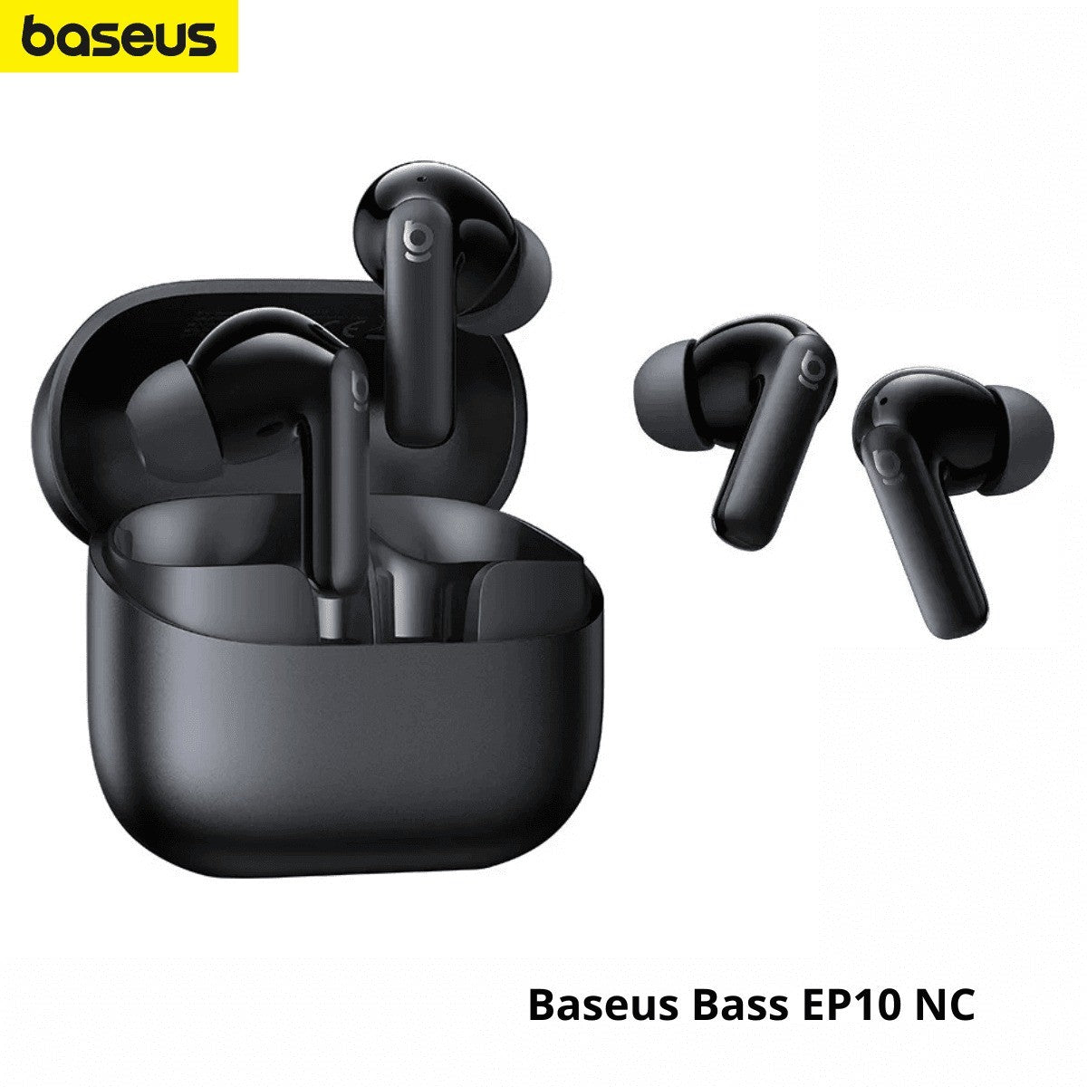 Baseus EP10 NC – Écouteurs Bluetooth 6.0 avec ANC & 4 Micros AI ENC
