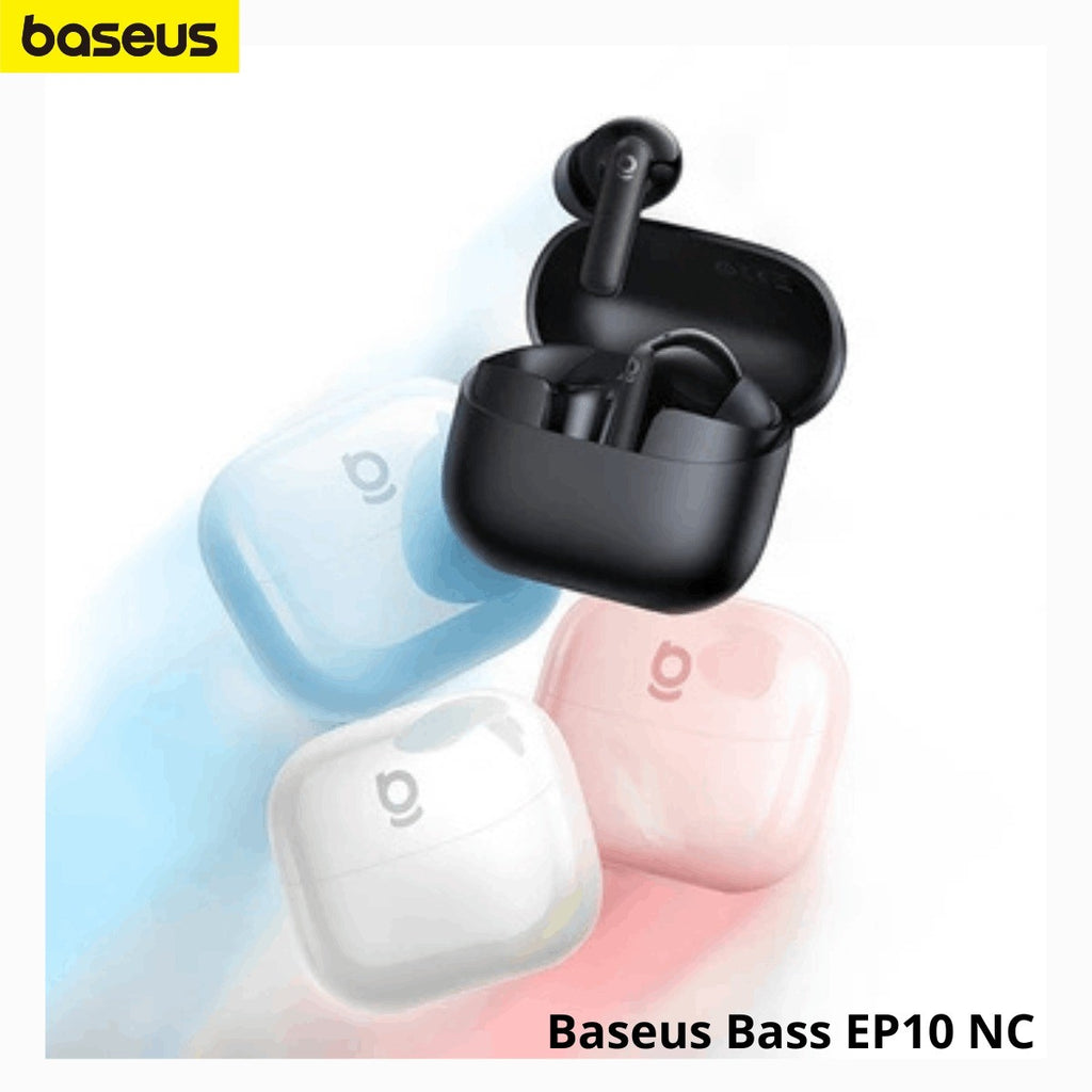 Baseus EP10 NC – Écouteurs Bluetooth 6.0 avec ANC & 4 Micros AI ENC
