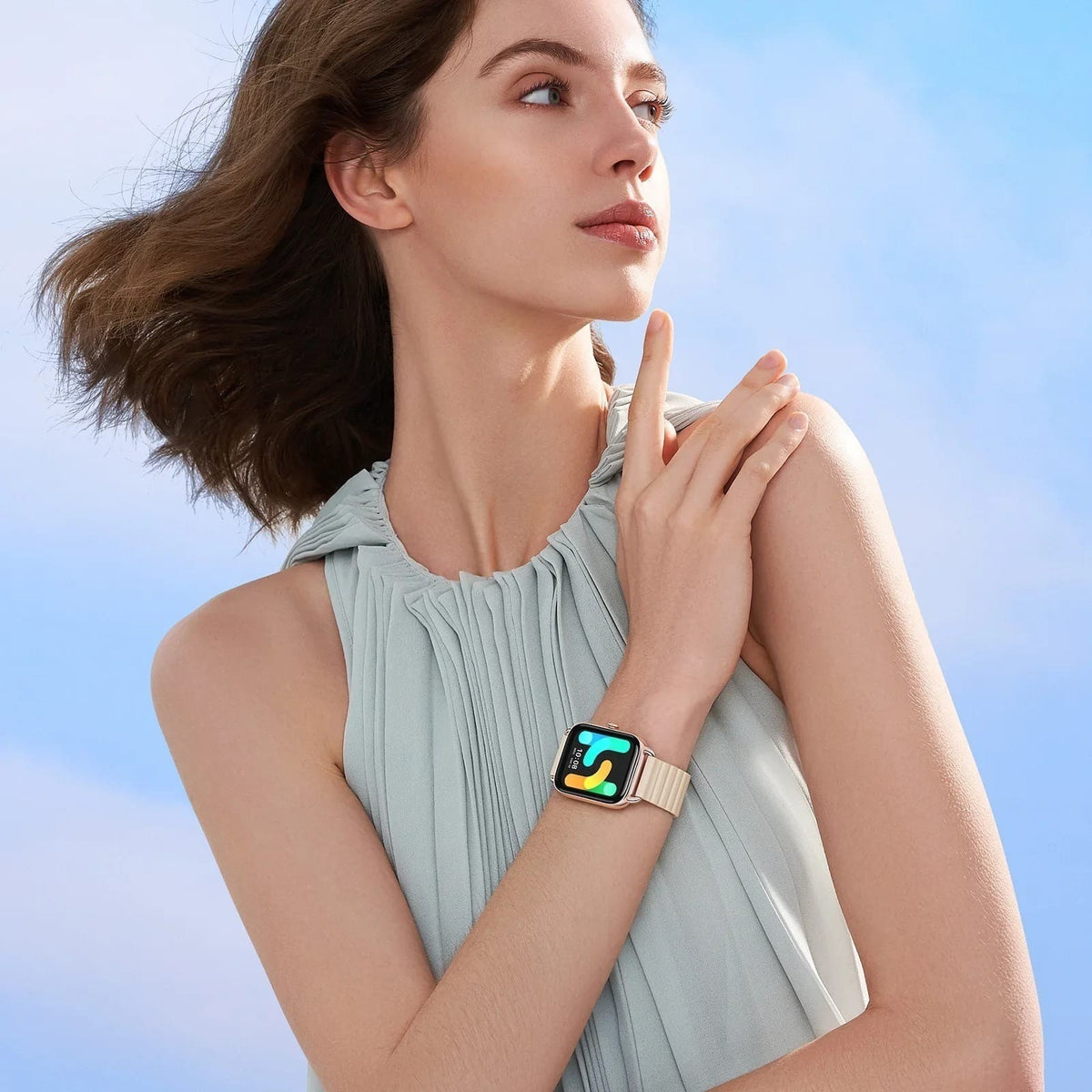 HAYLOU RS4 Plus – Smartwatch AMOLED Retina HD 1,78″avec 10 Jours d’Autonomie