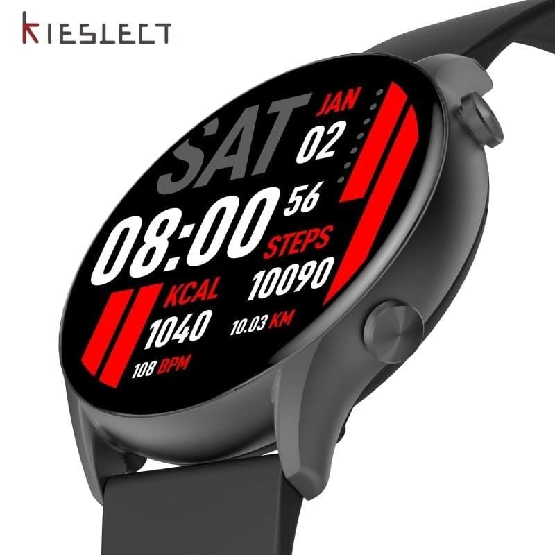 Kieslect KR – Smartwatch Semi-AMOLED 1,32″, Appels Bluetooth & 70 Modes Sportifs