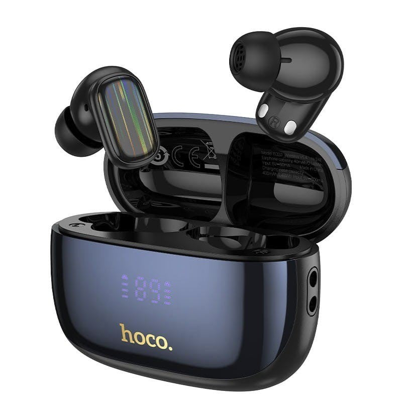 HOCO EQ20 Rhyme – Écouteurs TWS Bluetooth 5.4 avec  4 Micros ANC + ENC
