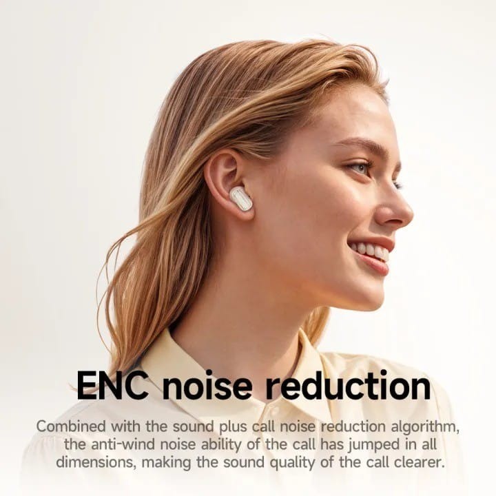 HOCO EQ20 Rhyme – Écouteurs TWS Bluetooth 5.4 avec  4 Micros ANC + ENC