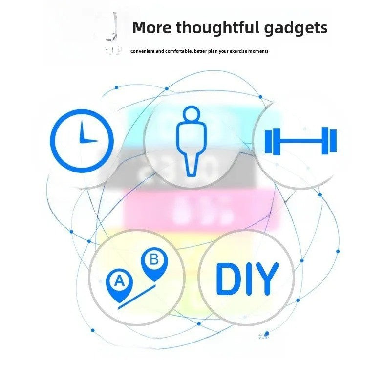 Bracelet Connecté T5C – Podomètre 3D G-Sensor avec Écran LED