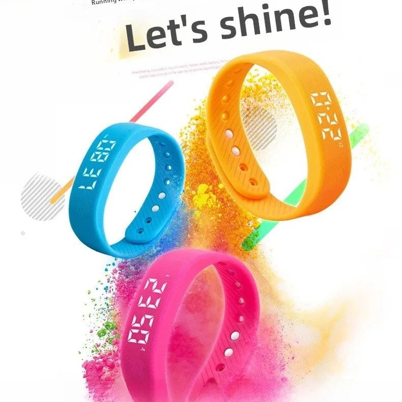 Bracelet Connecté T5C – Podomètre 3D G-Sensor avec Écran LED