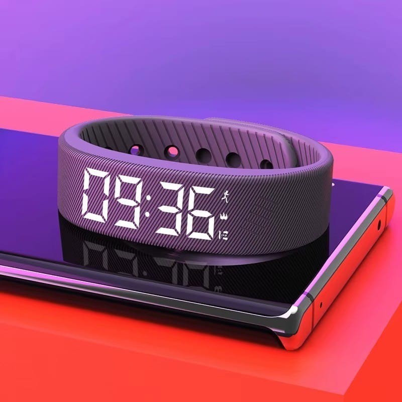Bracelet Connecté T5C – Podomètre 3D G-Sensor avec Écran LED