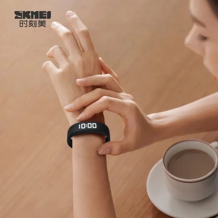 Bracelet Connecté T5C – Podomètre 3D G-Sensor avec Écran LED
