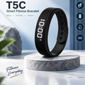 Bracelet Connecté T5C – Podomètre 3D G-Sensor avec Écran LED