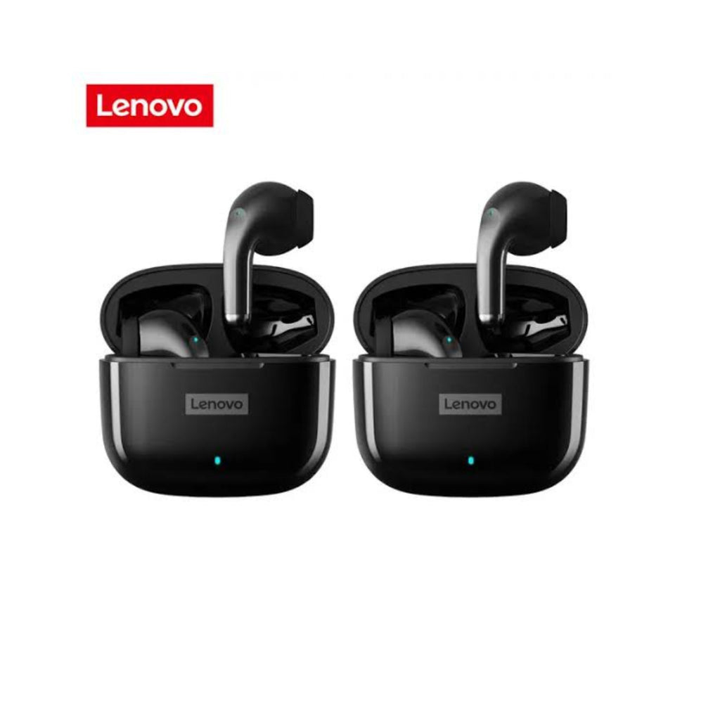 Lenovo LP40 Pro – Écouteurs Sans Fil Bluetooth 5.1 , Dual Micro , IPX5 , USB-C