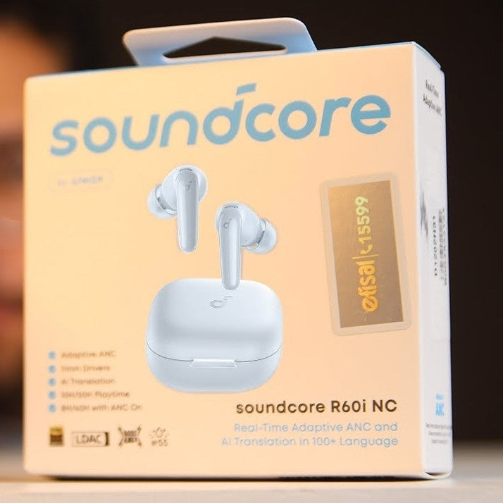 ANKER Soundcore R60i NC – Écouteurs Bluetooth 6.1  ANC avec Traduction IA