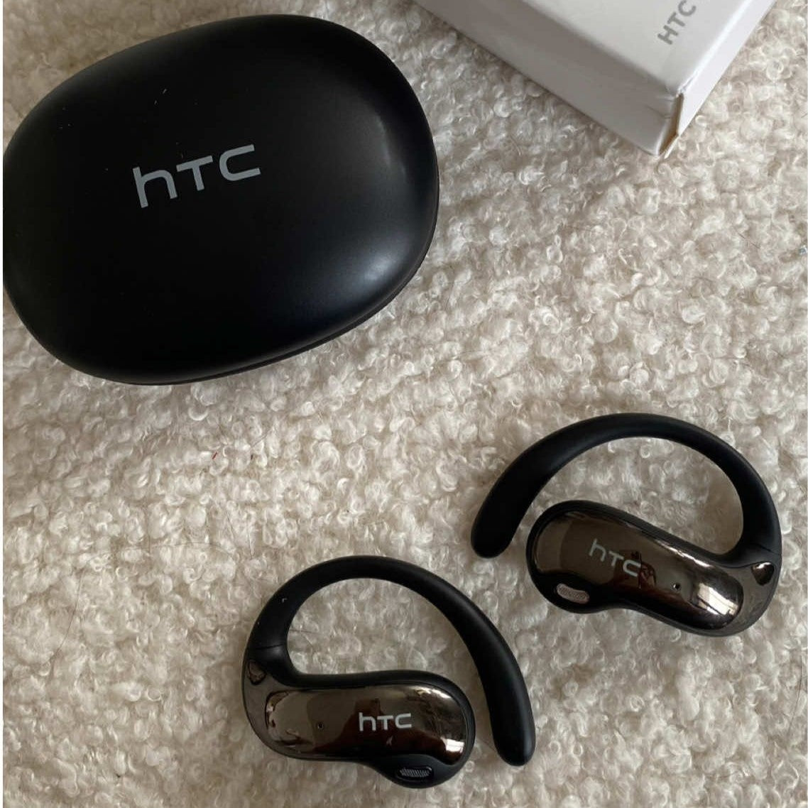 HTC NE19 – Écouteurs Bluetooth 6.0 avec Traduction IA 135 Langues