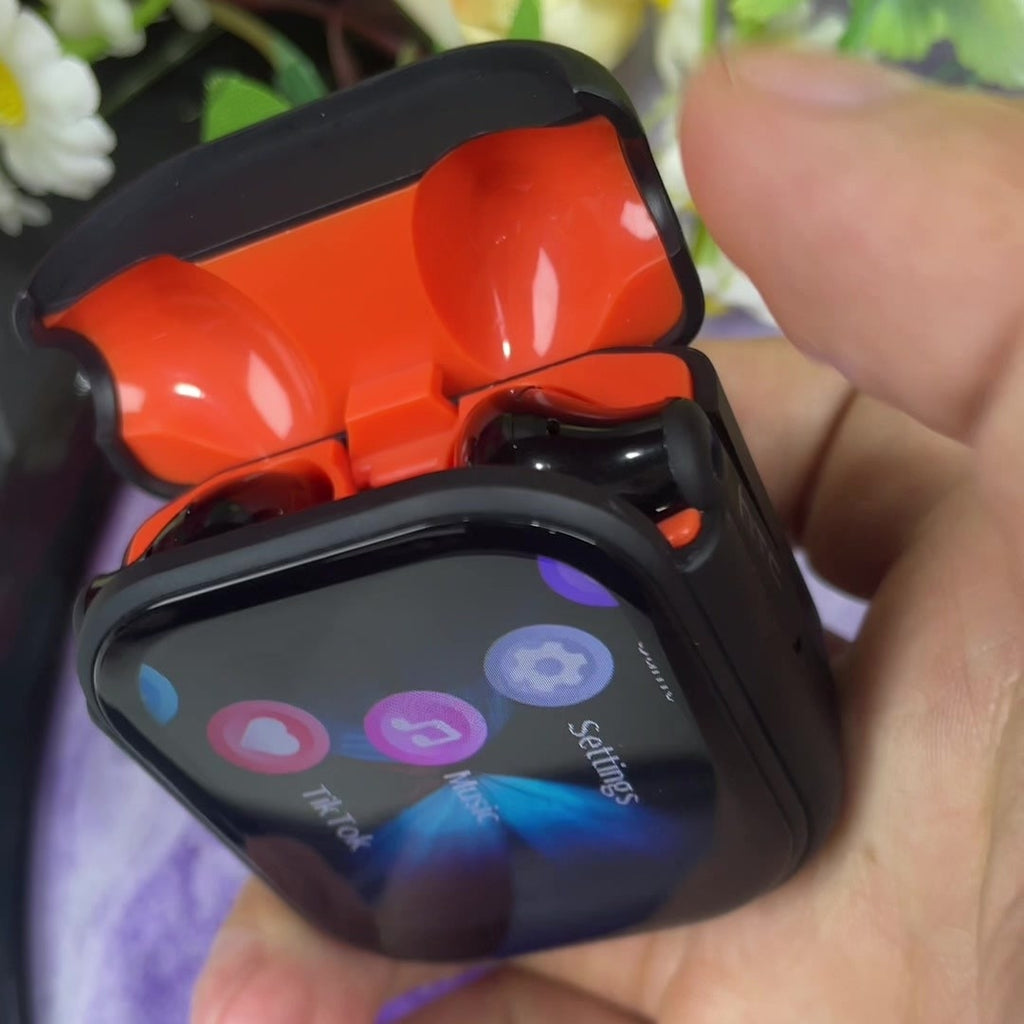 HTC NE20 – Écouteurs Gaming Bluetooth 6.0 avec Écran LCD Tactile & IA Intégrée