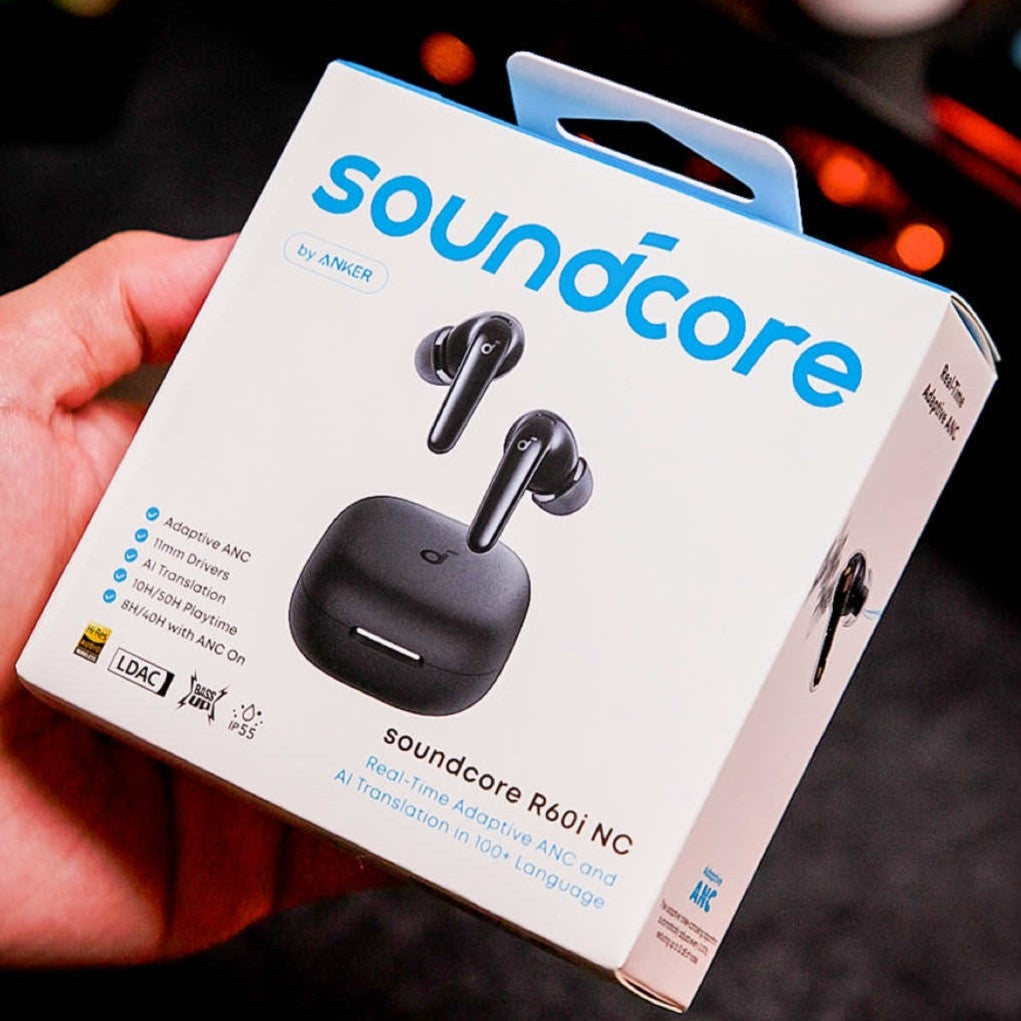 ANKER Soundcore R60i NC – Écouteurs Bluetooth 6.1  ANC avec Traduction IA