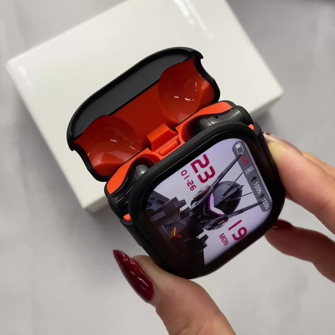 HTC NE20 – Écouteurs Gaming Bluetooth 6.0 avec Écran LCD Tactile & IA Intégrée