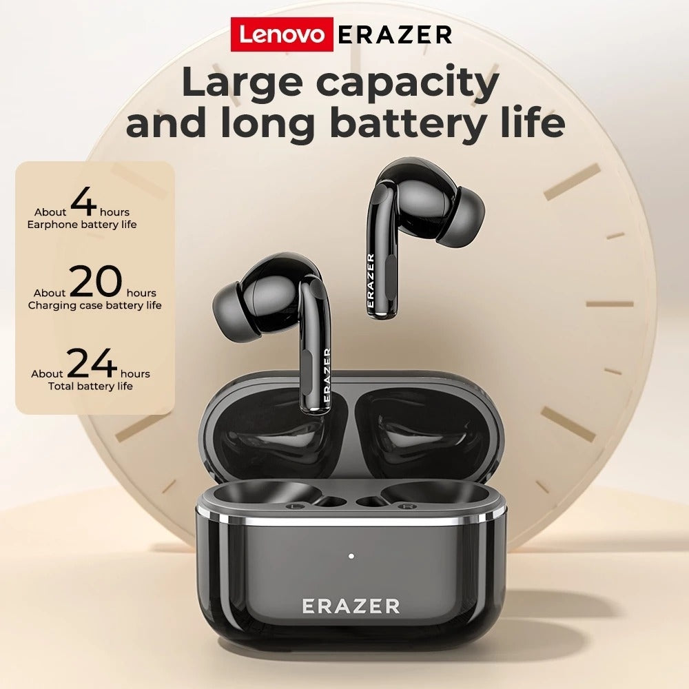 Lenovo ERAZER XT89 PRO – Écouteurs Bluetooth 5.4 avec Traduction  IA & Mode Gaming