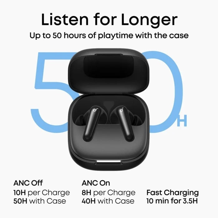 ANKER Soundcore R60i NC – Écouteurs Bluetooth 6.1  ANC avec Traduction IA