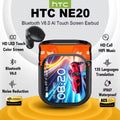 HTC NE20 – Écouteurs Gaming Bluetooth 6.0 avec Écran LCD Tactile & IA Intégrée