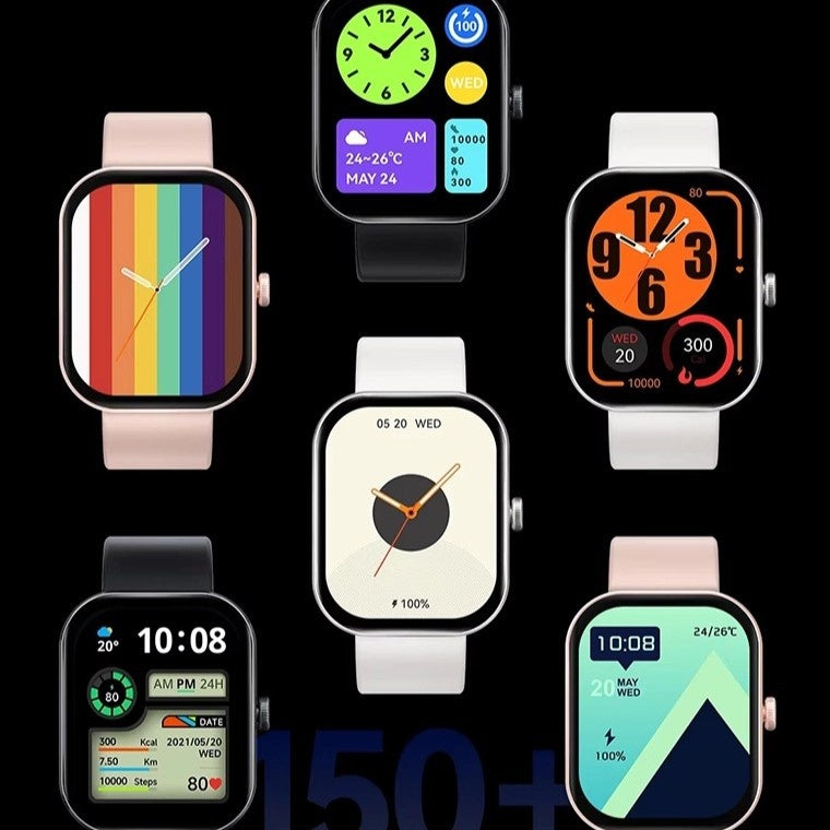 Xiaomi HAYLOU Watch S6 – Smart Watch Bluetooth 5.3 , Écran HD 2.01"  ,  Appels Bluetooth